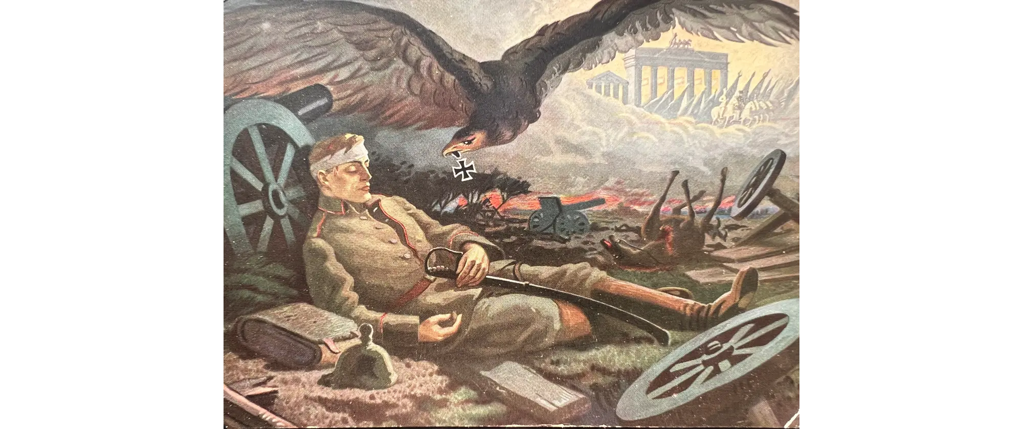 Ansichtskarte aus dem Ersten Weltkrieg
